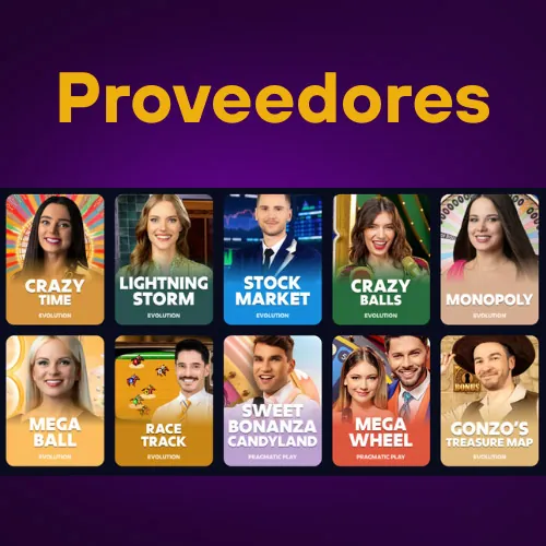 Categoría Roobet Proveedores