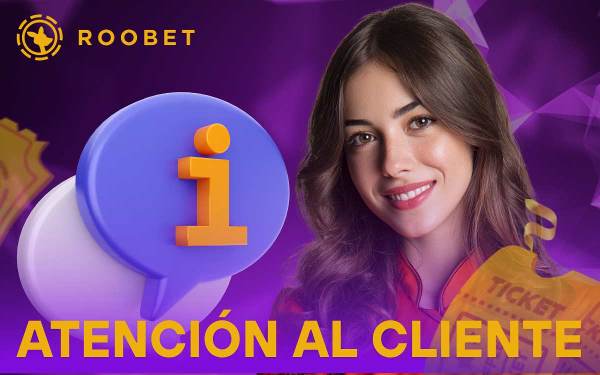 Roobet ofrece varias formas de contactar con el servicio de atención al cliente