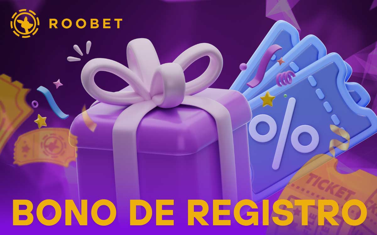 Bono de registro Roobet