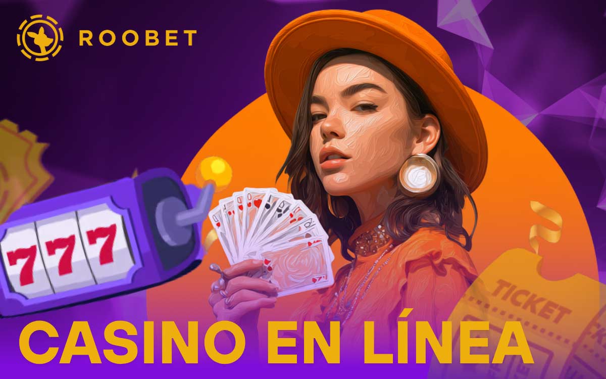 La sección de casino en el sitio web de Roobet