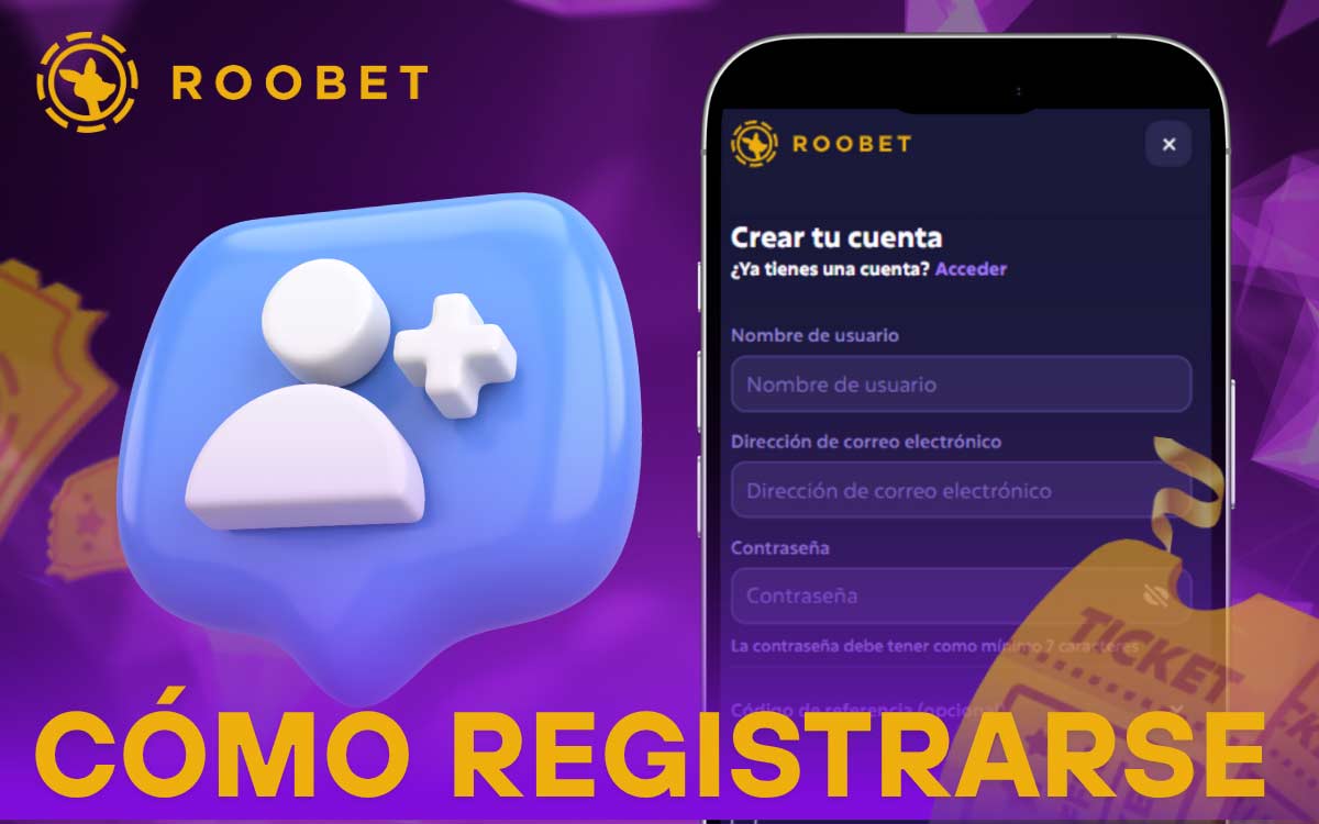 Puedes registrarte e iniciar sesión fácilmente a través de la versión móvil de la web de Roobet