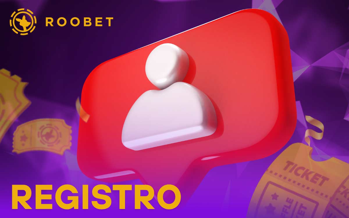 Crear una cuenta en Roobet