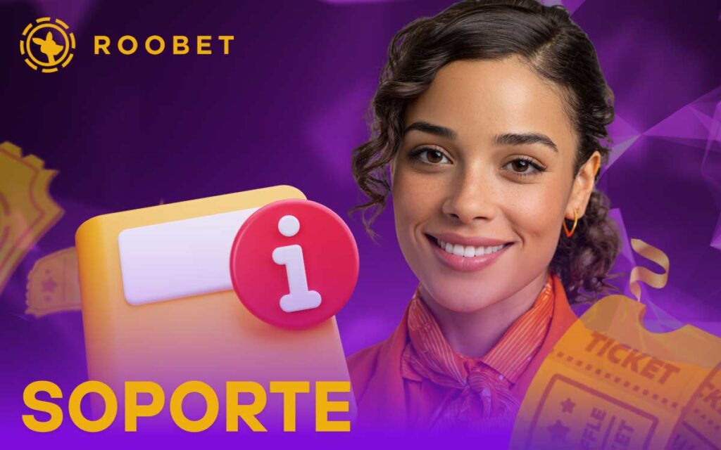 El equipo de soporte de Roobet ofrece ayuda