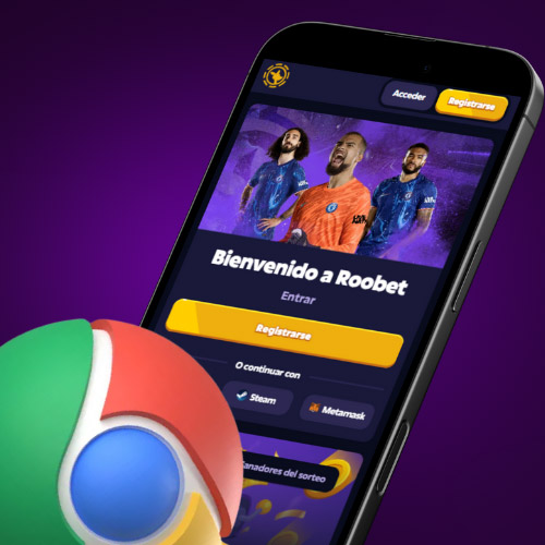 Accede a Roobet desde Chrome